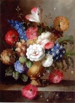 unknow artist Floral, beautiful classical still life of flowers.091 Norge oil painting art